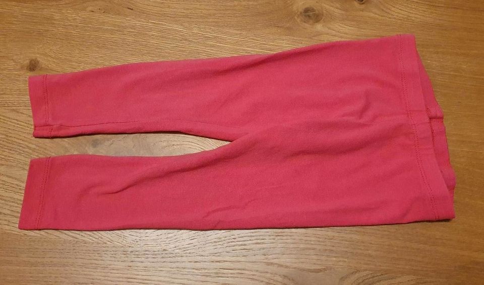 Kleid mit passender Leggings / Oberteil / Größe 86-92 / rosa pink in Berlin