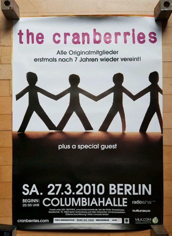 POSTER - Schiller, Cranberries, Nelly, Bosse, Nena, Residents, in Berlin