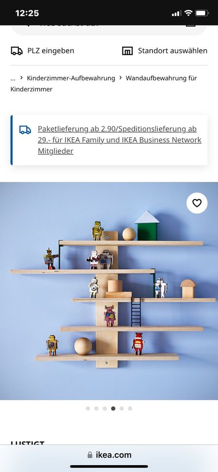 2x Ikea Kinder Wandregal Holz Birke in Berlin