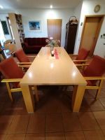 Schöner großer Tisch und 4 passende, sehr bequeme Stühle Niedersachsen - Bremervörde Vorschau