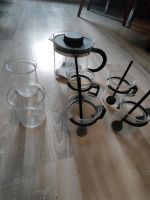 Tee-Set aus Glas, 4 Tee Gläser, ein Kännchen für Milch + 1 Glas Sachsen - Chemnitz Vorschau