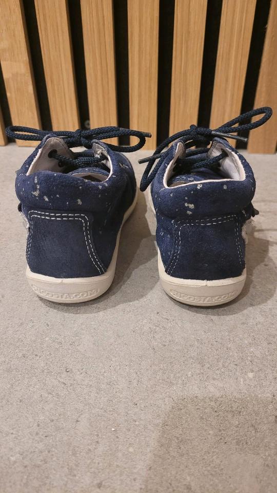 Lauflernschuhe Pepino Gr. 23 dunkelblau Glitzer Schmetterling in Sulzbach a. Main