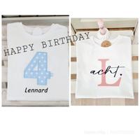 Geburtstagsshirt selbst gestalten alle Größen Zahl Name Geschenk Bielefeld - Joellenbeck Vorschau