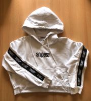 Snipes Hoodie Bauchfrei weiß Größe 36 / 38  bzw. XS / S Hessen - Willingshausen Vorschau