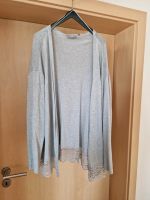 Strickjacke von C&A Gr. L grau Hessen - Rödermark Vorschau