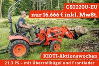 Kioti CS2220 Kompakttraktor Allrad Frontlader Sevo-Lenkung NEU Niedersachsen - Vollersode Vorschau