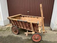 Alter Leiterwagen Bollerwagen Rollwagen aus Holz Bayern - Gollhofen Vorschau