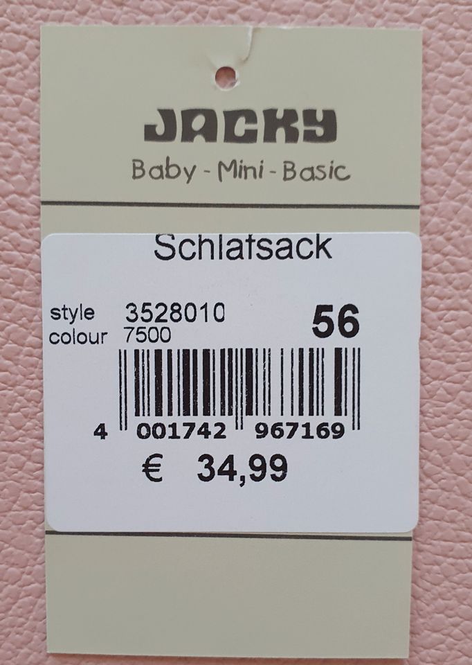 Baby Schlafsack von Jacky Gr. 56 in Berlin