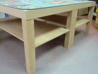 Kinder Spieltisch,2-teilig mit Zwischenablage:1,10 x 0,90 x 0,46m Rheinland-Pfalz - Waldesch Vorschau