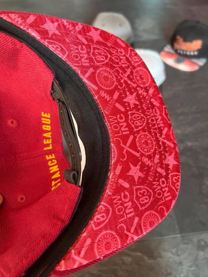 FLGNTLT Snapbacks 4 Stück Caps + limitierte Carbon Genetics Cap in Arberg