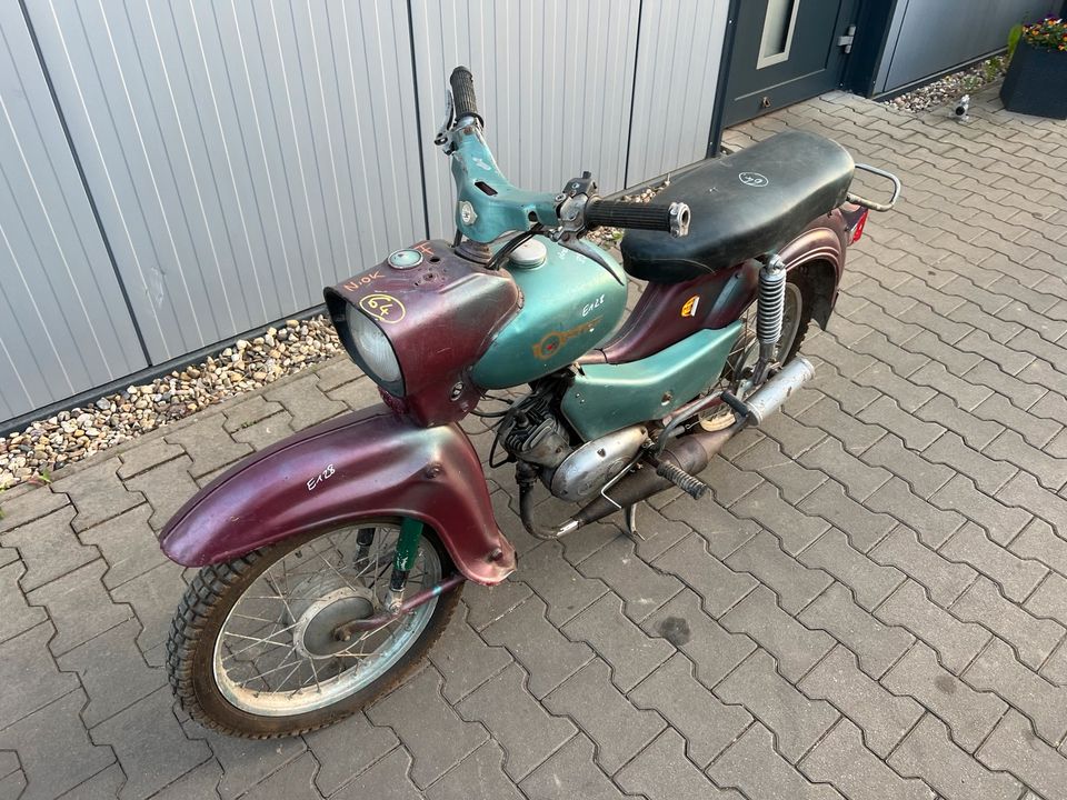 Simson Star SR4-2/1 SR4 1974 Moped Mofa Roller E128 in Osterweddingen