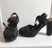 Slingpumps See By Chloe schwarz echtes Leder Flechtoptik Berlin - Tempelhof Vorschau