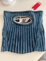 Diesel Bandeau Top Blau Strick Hannover - Mitte Vorschau