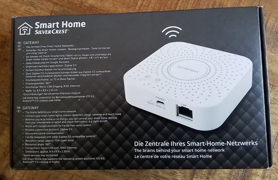 Silvercrest Smarthome Gateway Zigbee Home SGWZ 1 A1 Smart-Home-Br in Essen  - Essen-Borbeck | eBay Kleinanzeigen ist jetzt Kleinanzeigen