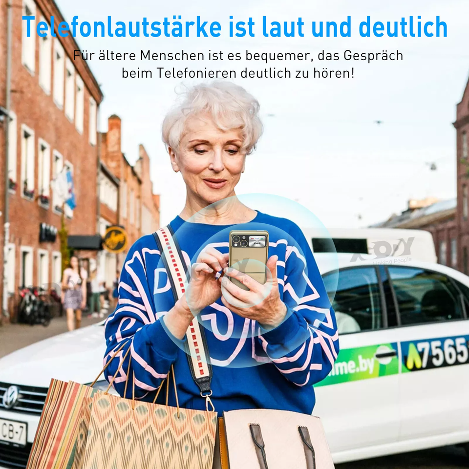 Klapp Handy 2,4" Smartphone Ohne Vertrag Dual SIM Seniorehandy in Ehringshausen