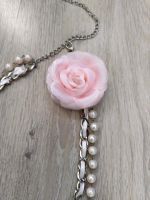 Gürtel Hüftkette Perlen Rose Blume rosa pink Hochzeit Kette Hessen - Kelkheim Vorschau