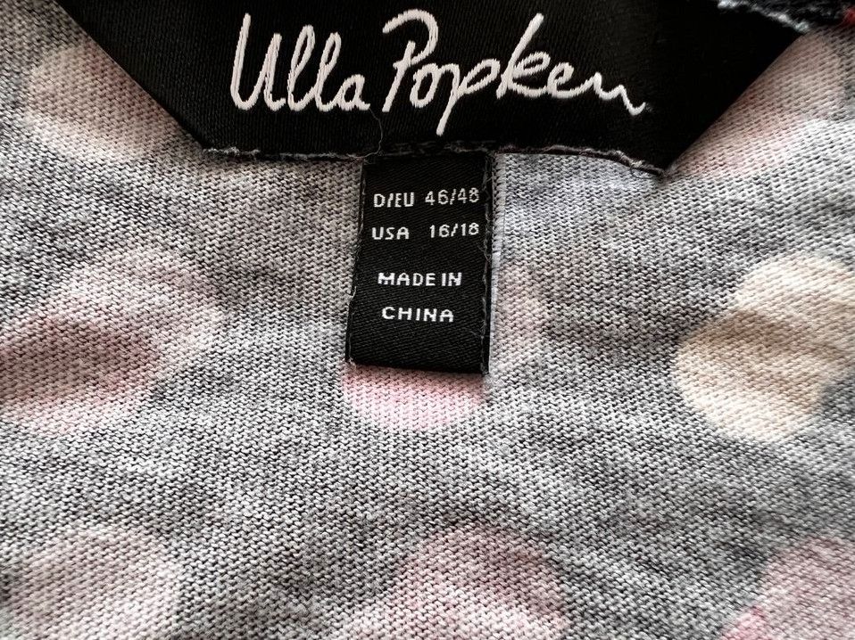 Ulla Popken Shirt 3/4 Arm Gr.48/50 schwarz gepunktet in Hannover