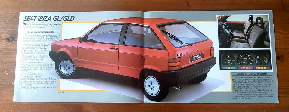 Prospekt + Preisliste Seat Ibiza 1984 in Hildesheim