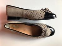 Elegante, beige-schwarze Halbschuhe von Ara (Gr. 39) Baden-Württemberg - Gengenbach Vorschau