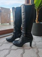 Echt-Leder Stiefel mit Absatz Bayern - Riedering Vorschau