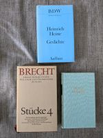 Literatur Bertolt Brecht Droste-Hülshoff Heinrich Heine Buch Gedi Nordrhein-Westfalen - Haltern am See Vorschau