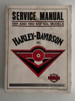 Harley-Davidson Service Manual (engl.) Softtail 1991 und 1992 Düsseldorf - Friedrichstadt Vorschau