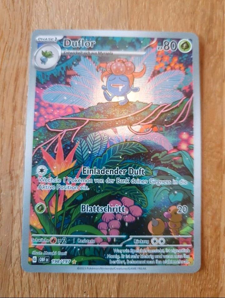 Pokemon Sammelkarte Duflor Fullart in Bingen