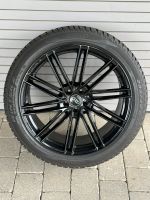 Neuwertige schwarze 22 Zoll Alufelgen für Audi, BMW, Mercedes etc Hessen - Limburg Vorschau