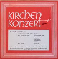 Mozart/Bach-Kirchenkonzert Chor der Pfarrei St.Konrad St.Ingbert Saarbrücken-West - Klarenthal Vorschau