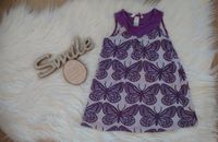 Kleid Tunika violett Schmetterling Mädchen Gr. 86/92 H&M Niedersachsen - Rühen Vorschau