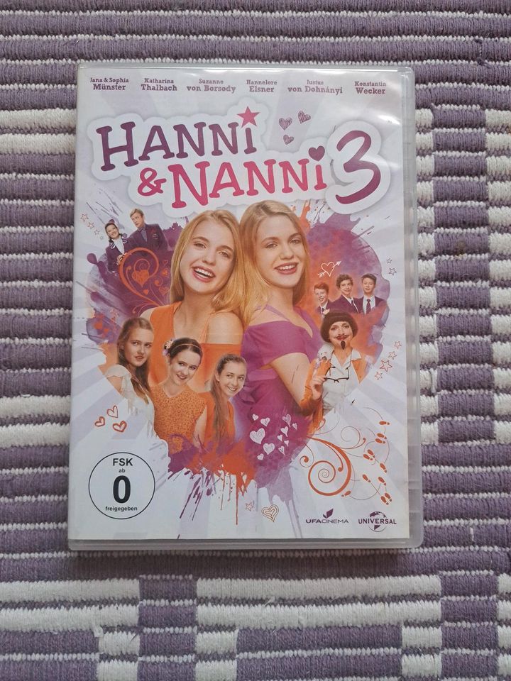 Hanni&Nanni DVD + Hanni&Nanni 3 Dvd in Clenze