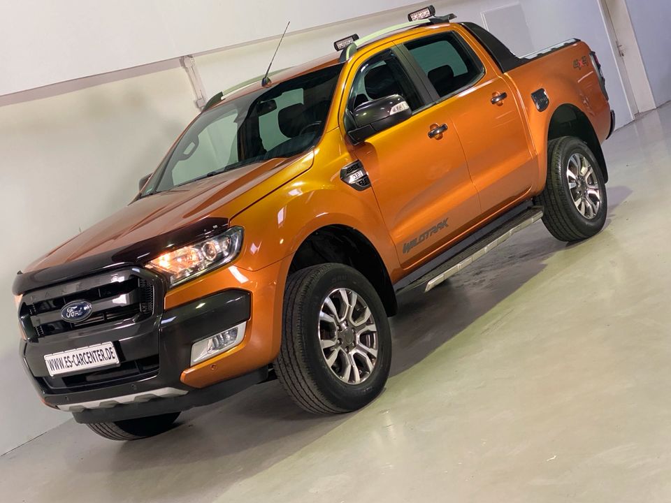 FORD RANGER 3.2 TDCI 4x4 WILDTRAK AUTOMATIK ~ NAVI ~AHK ~ TAUSCH in Bielefeld