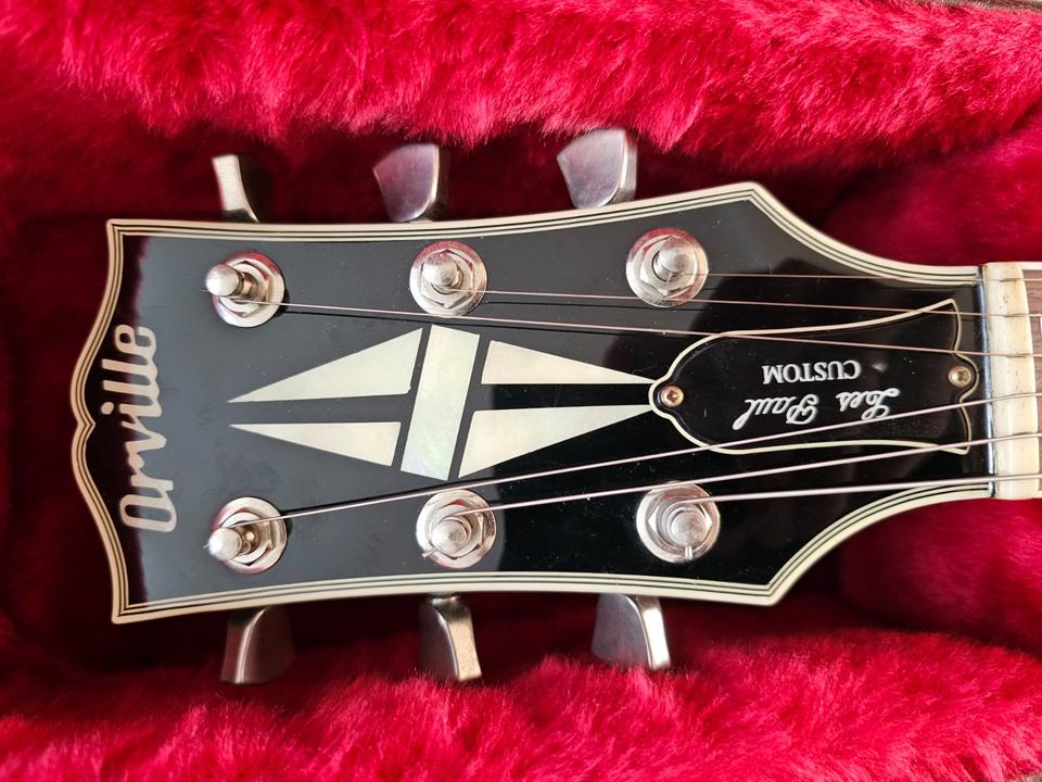 Orville Les Paul Custom - LPC 75 + Koffer - mit Gibson Humbucker in Linnich