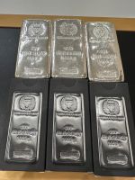 Silberbarren 1 kg 1000g 999 Silber Feinsilber Germania Mint Nordrhein-Westfalen - Kevelaer Vorschau