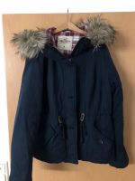 Hollister Winterjacke blau Niedersachsen - Glandorf Vorschau