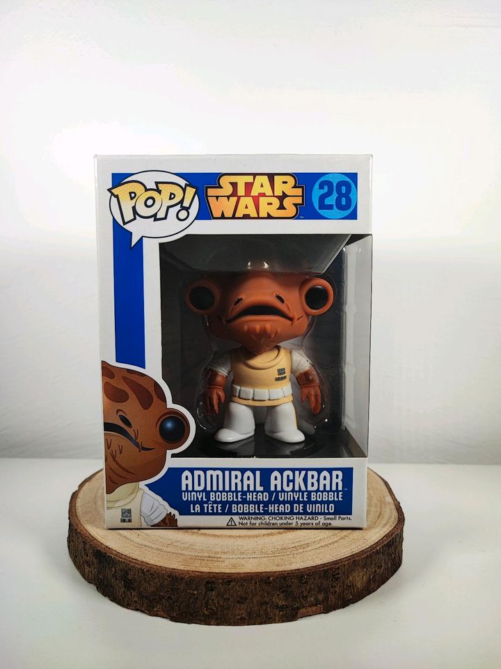 Funko Pop ! Admiral Ackbar #28 Grail Star Wars Blue Box in Speyer