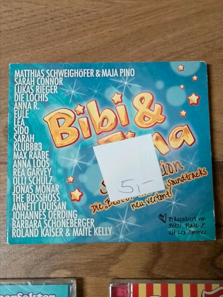 Kinder Musik CDs, Bibi und Tina, Filly, Hörbuch in Langenenslingen