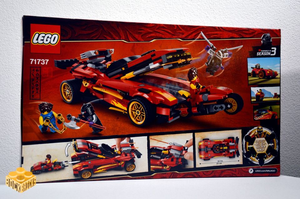 LEGO® Ninjago 71737 X-1 Ninja Supercar NEU✅OVP✅EOL✅ in Markt Wald