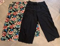 Leichte Sommerhosen von Q/S, Gr. 38, schwarz und bunt im Set Bayern - Dietmannsried Vorschau