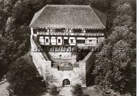 AK Postkarte Wäscherschloss Wäscherburg Paul Kaisser Luftbild sw Baden-Württemberg - Stutzenklinge Vorschau