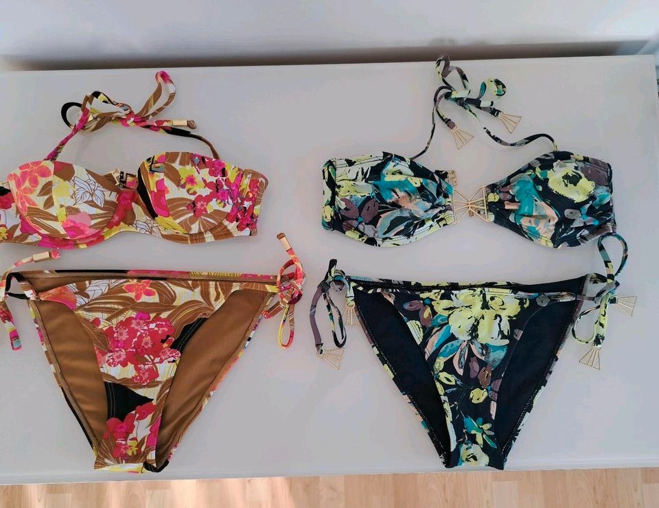 H&M Bikinis Pink Blau Bunt in Hamburg