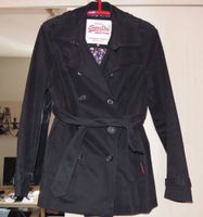 Superdry kurzer Trenchcoat Gr. M schwarz Neumünster - Bönebüttel Vorschau