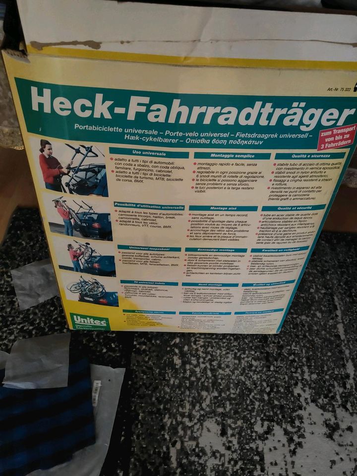 Heck Fahhradträger, für 3 Fahrräder in Friedberg (Hessen)
