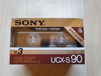 SONY UCX-S 90 - Audiokassetten NEU OVP 3 Stück! Baden-Württemberg - Weissach Vorschau