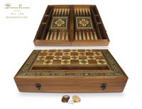 60 x50 cm Holz Backgammon/Schach Brett inkl. Holz Steine BC61 Hamburg-Nord - Hamburg Uhlenhorst Vorschau
