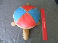 Rupfentier Renate Müller 60er/70er Jahre Schildkröte blau rot DDR Niedersachsen - Schüttorf Vorschau
