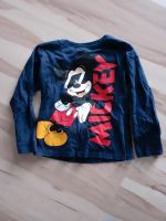 Langarmshirt Mickey Maus 110 Hessen - Witzenhausen Vorschau