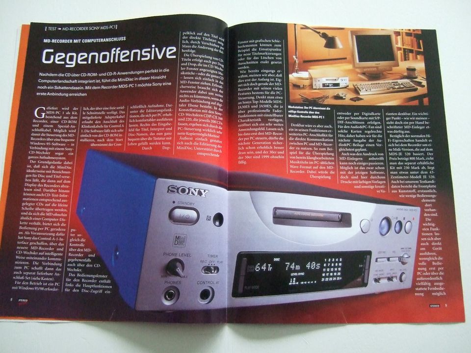 audio-PC - Das Hifi-Magazin für PC-Anwender (ca. 90iger Jahre) in Schermbeck