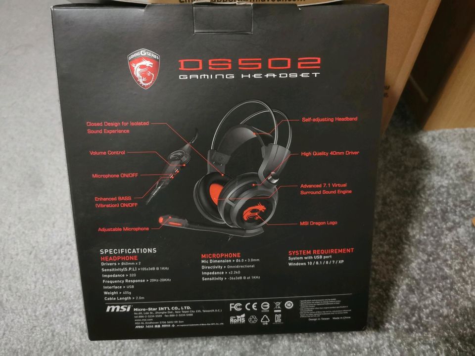 Kopfhörer-Headset MSI in Asbach-Bäumenheim