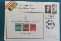 Briefmarken Ganzsache 50 Jahre Flugpost IFA Wien 1968 Bayern - Eging am See Vorschau